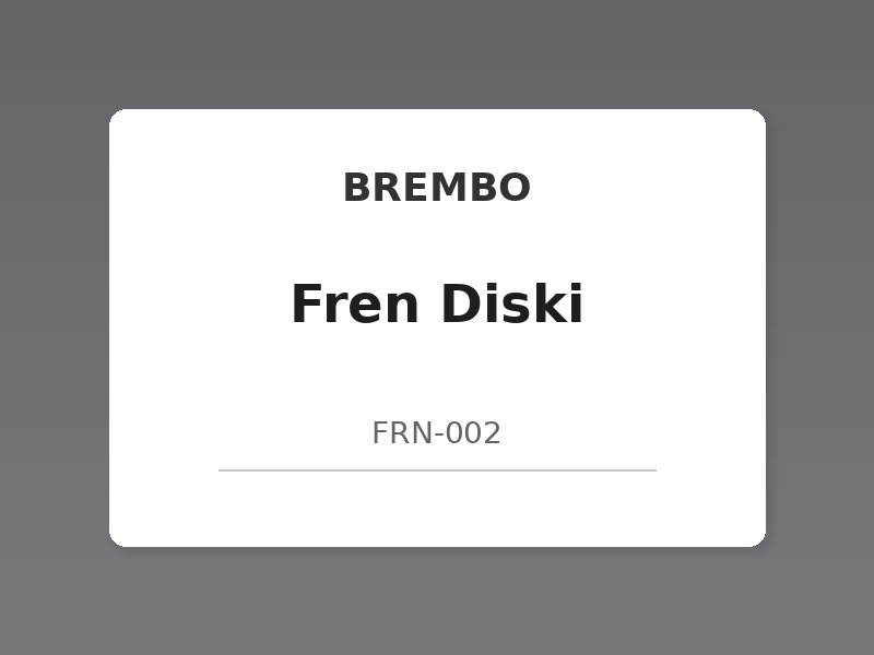 Brembo Fren Balata Takımı